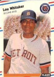 1988 Fleer Baseball Cards      075      Lou Whitaker